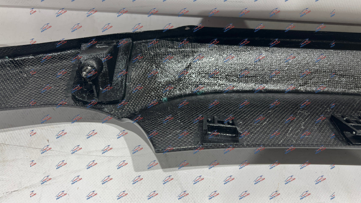 Ferrari 488 Pista Rear Bumper Upper Part Carbon Oem Part