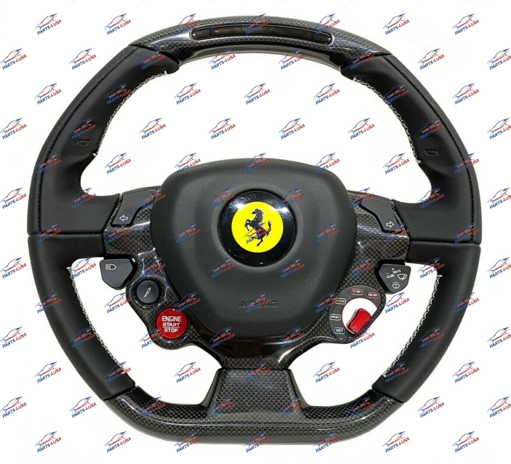 Ferrari 488 Pista / Spider Carbon Steering Wheel With Led