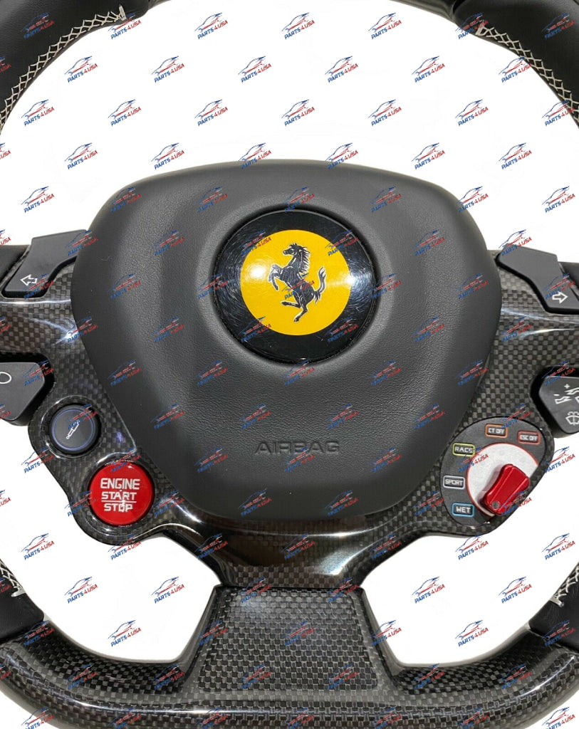 Ferrari 488 Pista / Spider Carbon Steering Wheel With Led