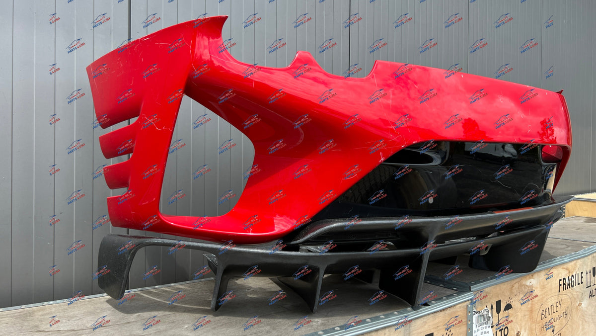 Ferrari 812 Competizione Rear Bumper With Diffuser Carbon Oem