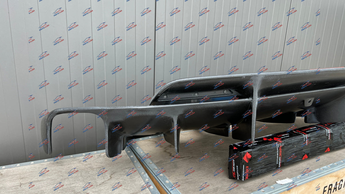 Ferrari 812 Competizione Rear Diffuser Carbon Part Number: 000851650