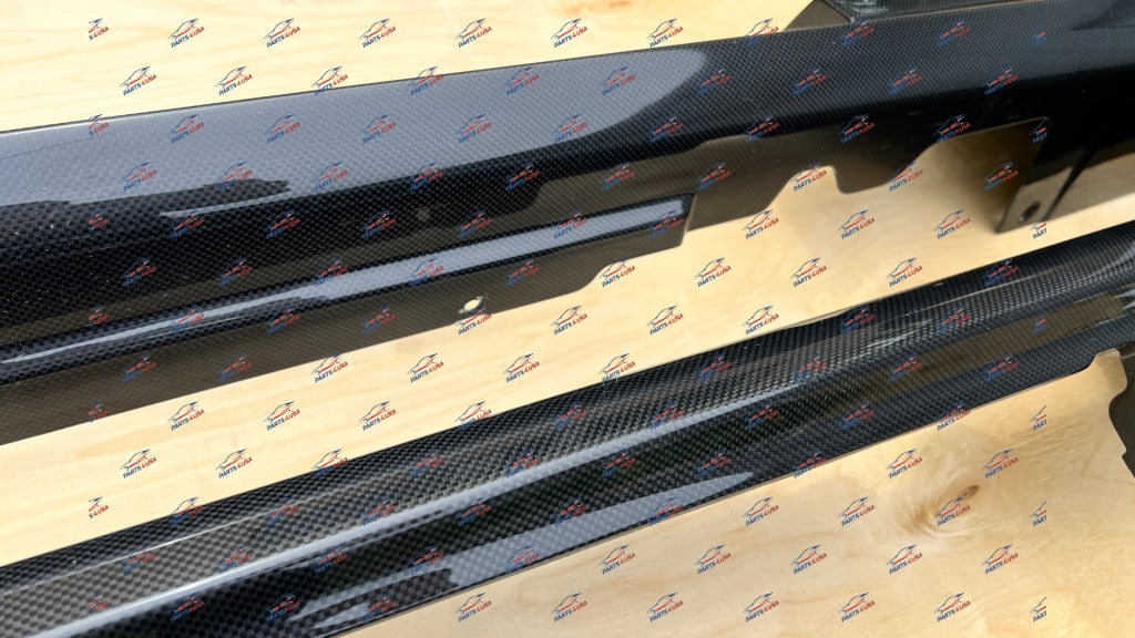 Ferrari 812 Superfast Gts Side Skirt Cover Outter Sill Carbon Oem Part Number: 89130300 Carbon Fiber