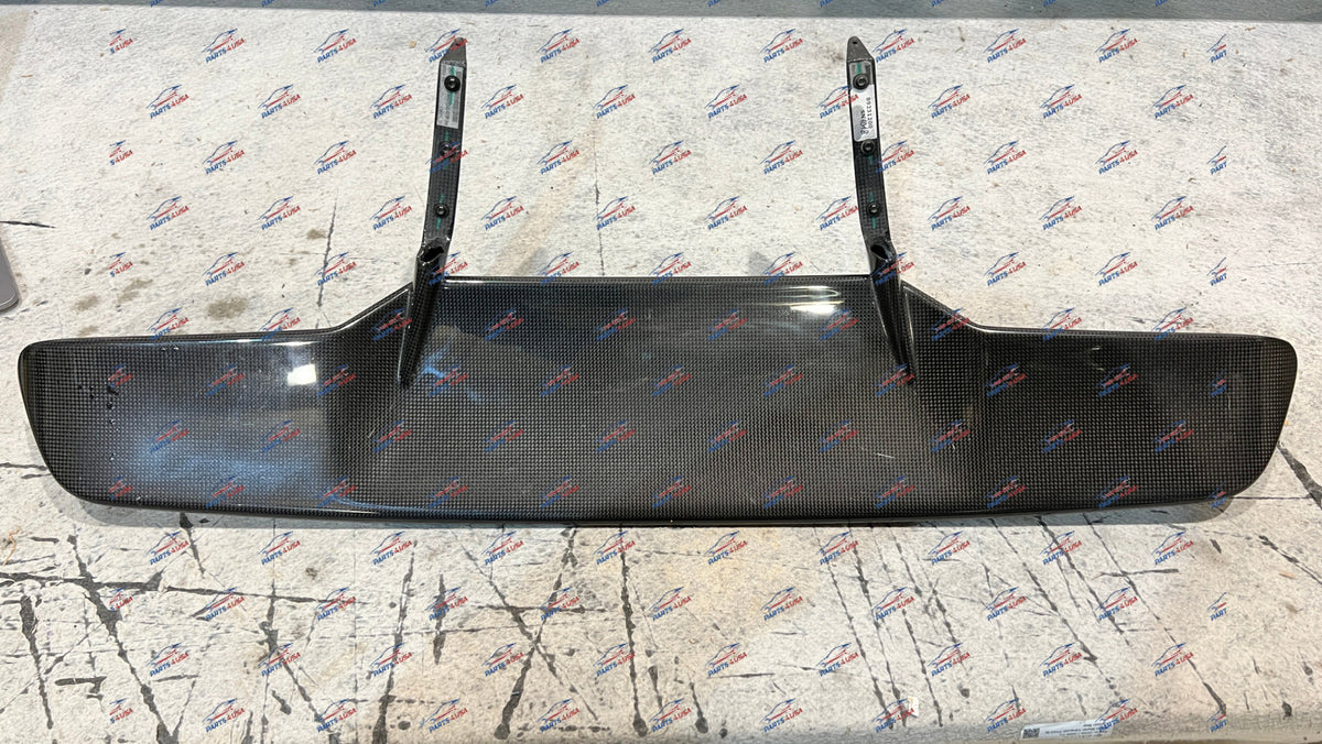 Ferrari 812 Superfast Rear Spoiler Lower Part Carbon Oem Part Number: 89231200 Carbon Fiber Rear