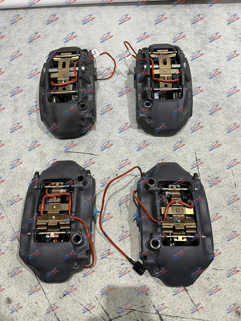 Ferrari California Brake Set Caliper And Brake Pads Of 4 Oem Part
