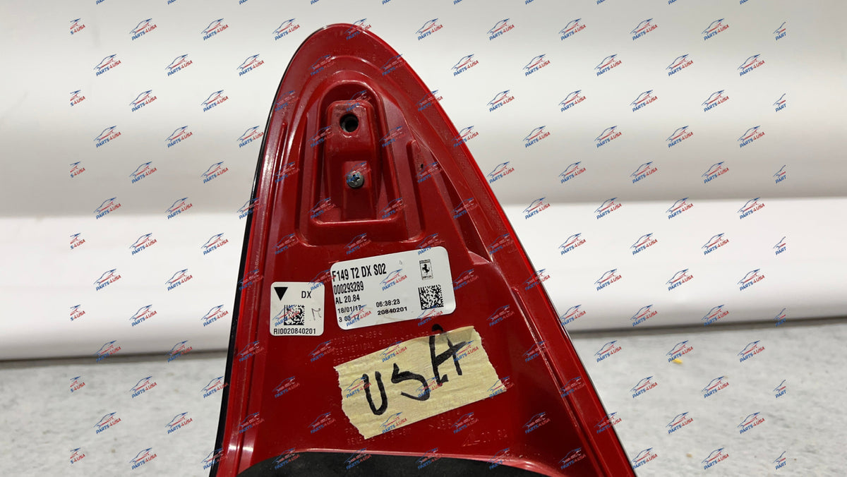 Ferrari California T Tail Light Rh Oem Part Part Number: 293289 Light