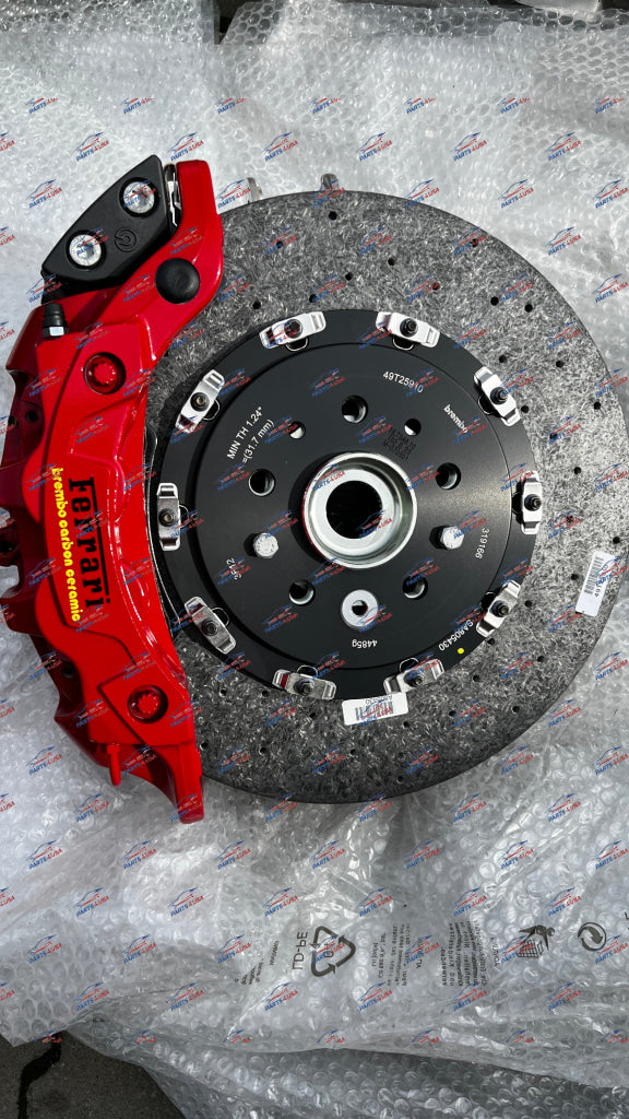 Ferrari F8 Tributo 488 Brake Set Complete Ceramic OEM Part number: - Brake set