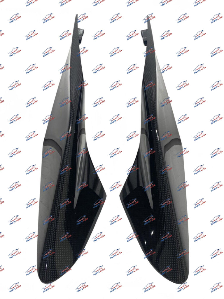Ferrari F8 Tributo Air Intake Carbon Fiber Cover Oem Part Number: 891163 891184