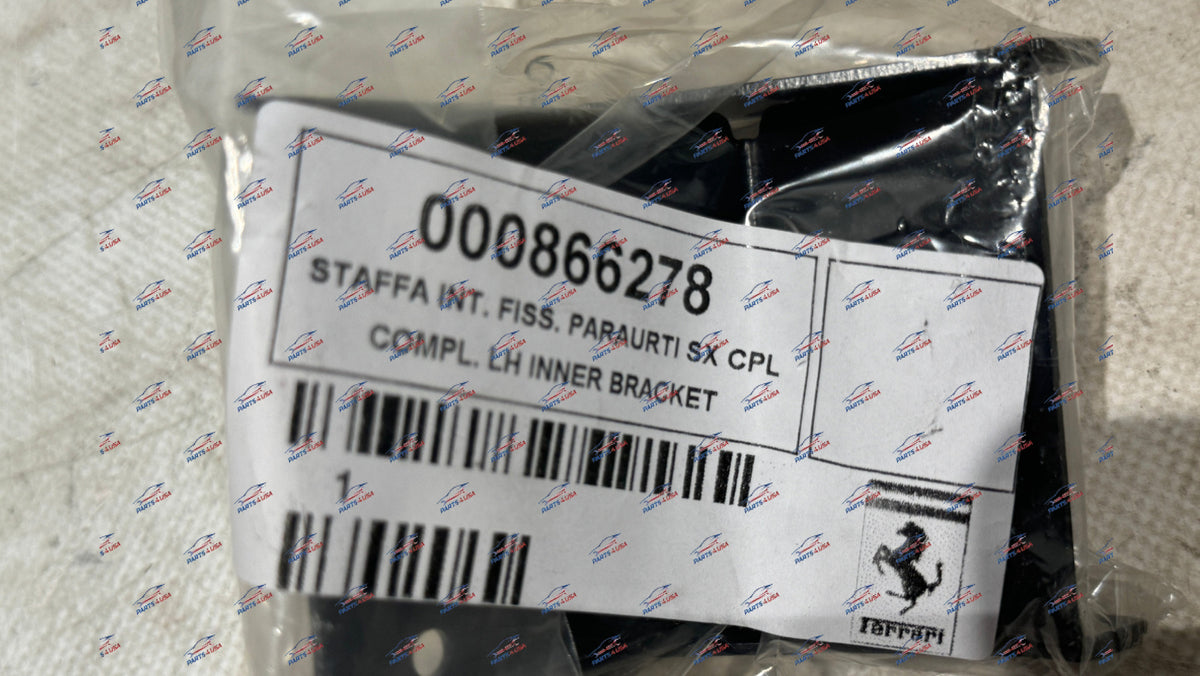 Ferrari F8 Tributo / spider complete internal bracket LH OEM Part number: 866278 - Bracket