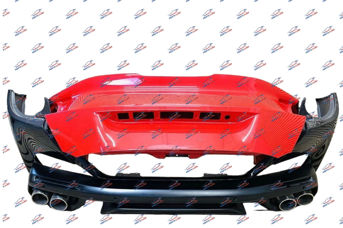 Ferrari Portofino Rear Bumper With Trunk Complete Exhaust Tips Oem Part