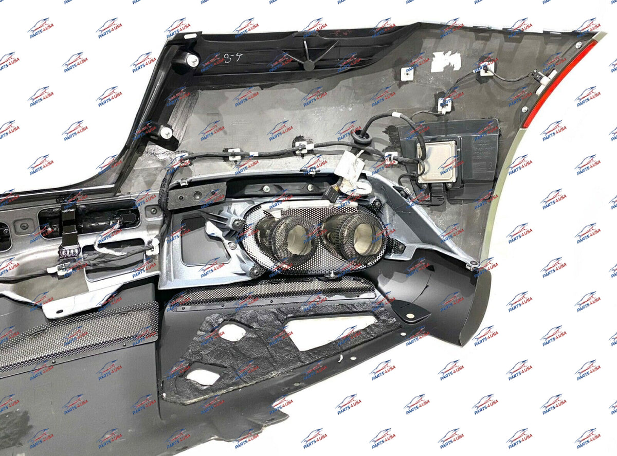 Ferrari Roma Rear Bumper Complete With Gold Tips Part Number: 985832325