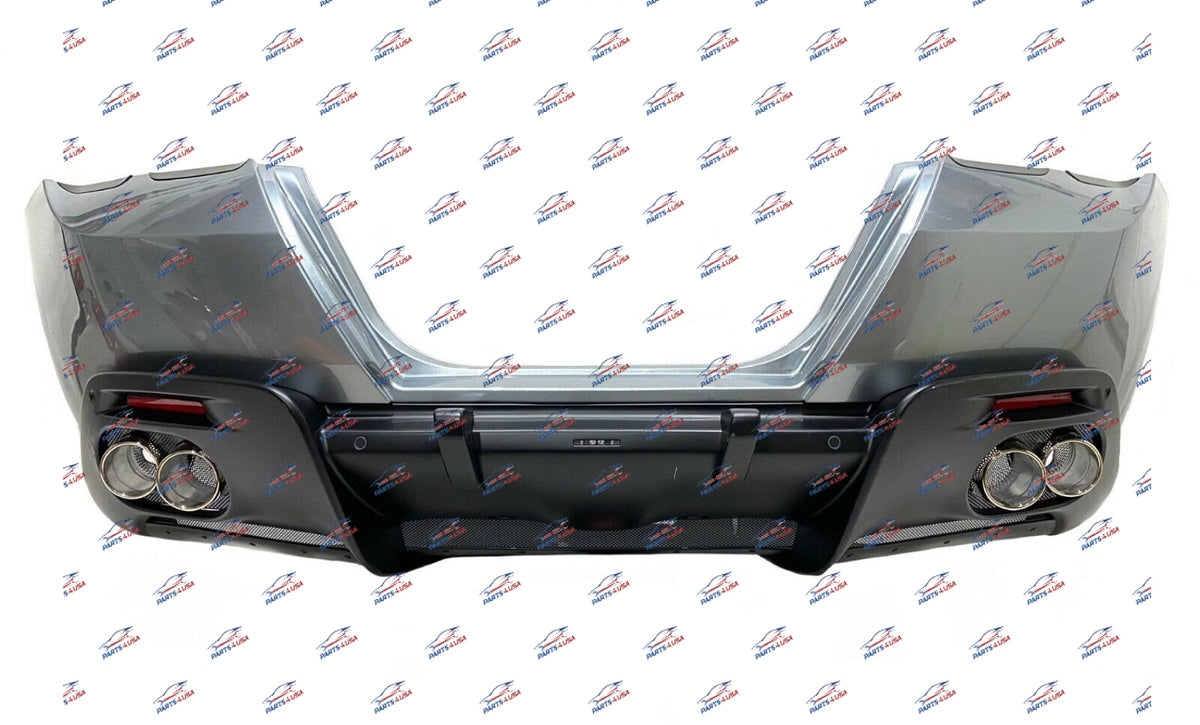 Ferrari Roma Rear Bumper Complete With Gold Tips Part Number: 985832325
