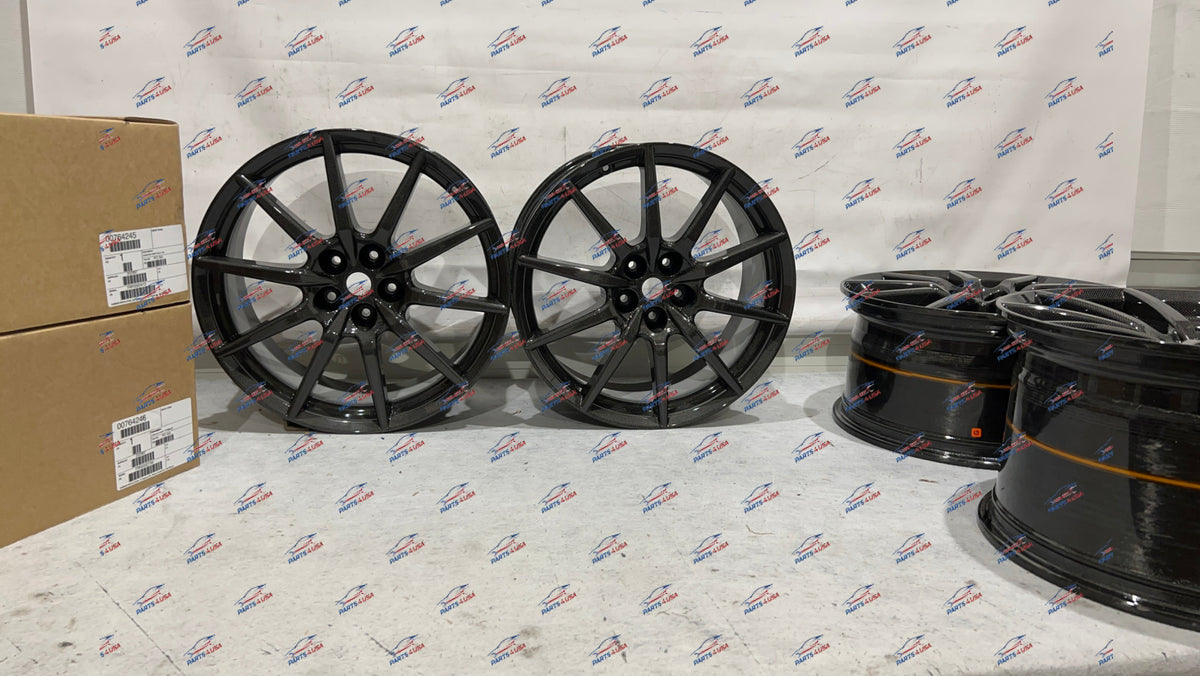 Ferrari Sf90 Stradale Carbon Fiber Wheels Set Part Number: 764246 764245