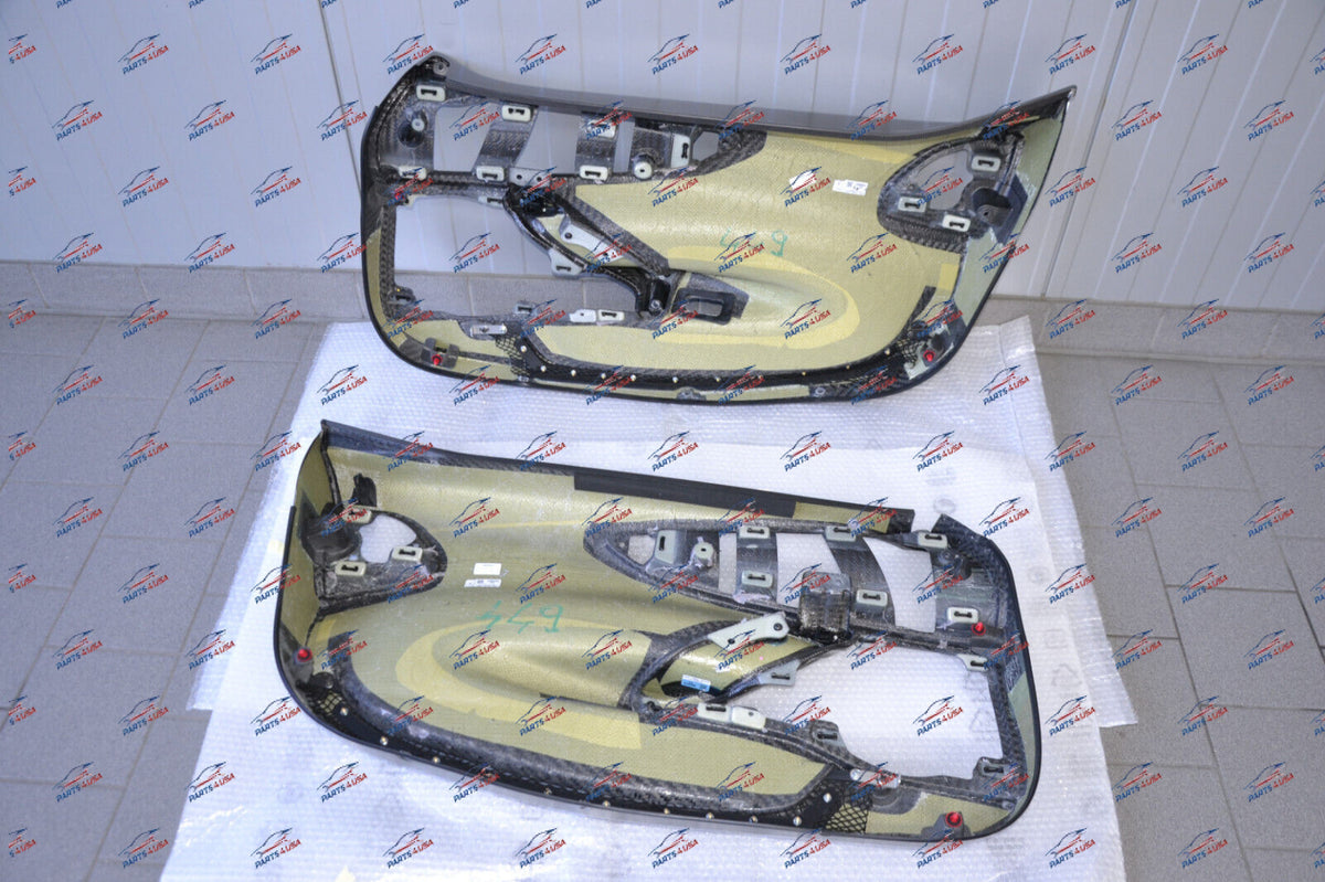 Ferrari SF90 Stradale Door Trim cover Carbon fiber OEM Part number: 876212 876167 - Carbon fiber door trim