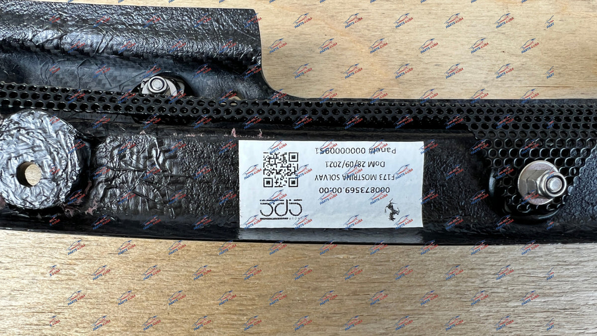 Ferrari Sf90 Stradale Front Lid Trim Carbon Fiber Oem Part Number: 779453 Trim Carbon