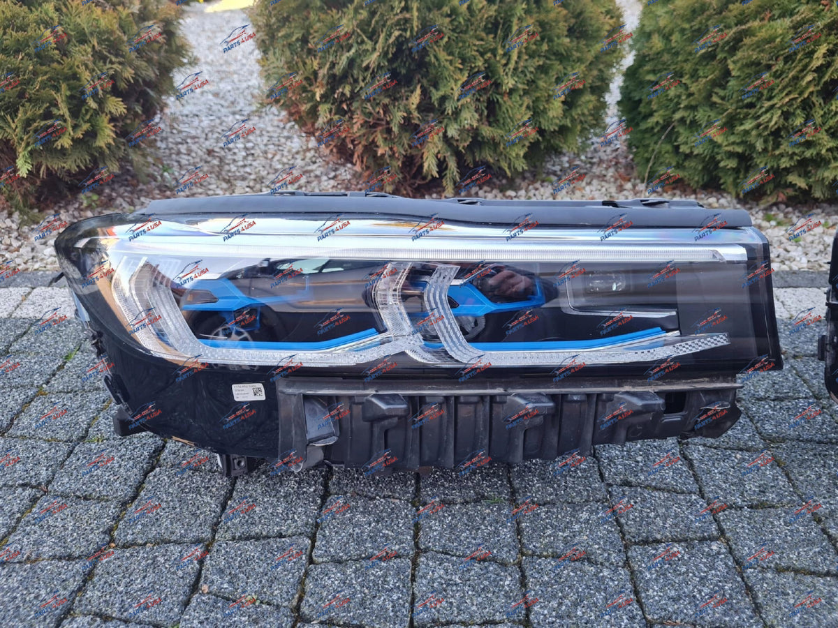 Headlight BMW 7 G11 G12 LCI FULL LED LASER OEM Part number: 7946775 7946776 - Headlight