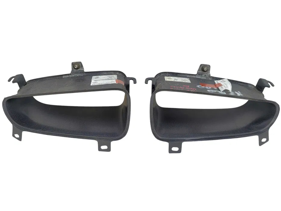 Ferrari 488 PISTA Insert Rear bumper carbon, OEM, Part number: