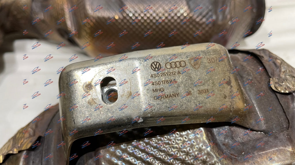 Lamborghini Huracan Evo Exhaust Manifold W Catalytic Converter Part Number: 4S0251212