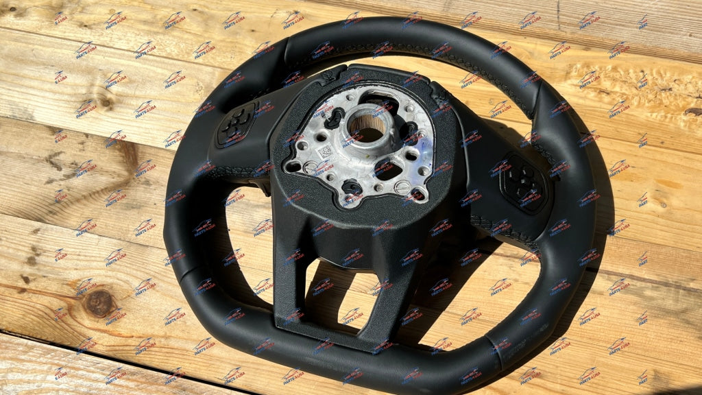 Lamborghini Revuelto Steering Wheel Black Leather With Carbon Oem Part Number: Carbon