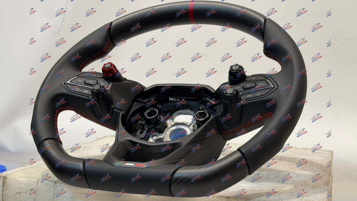 Lamborghini REVUELTO Steering wheel Carbon version OEM Part number - Carbon Steering wheel