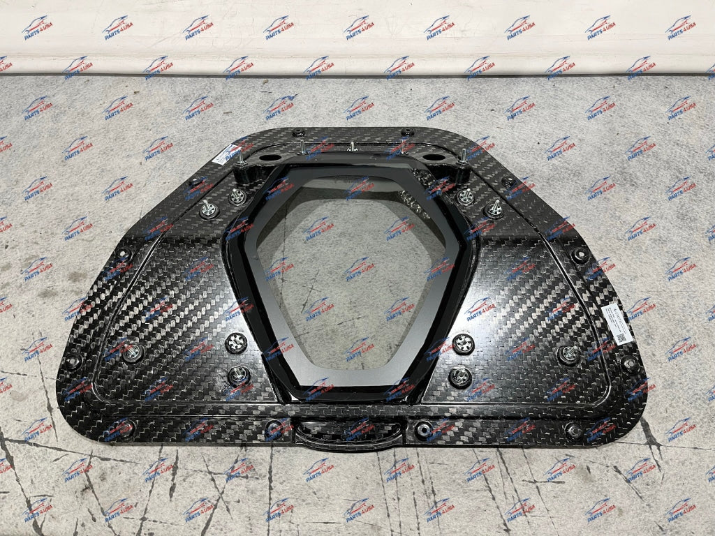 Mclaren 765 Lt Rear Engine Cover Carbon Oem 14Ab437Rp Engine Cover