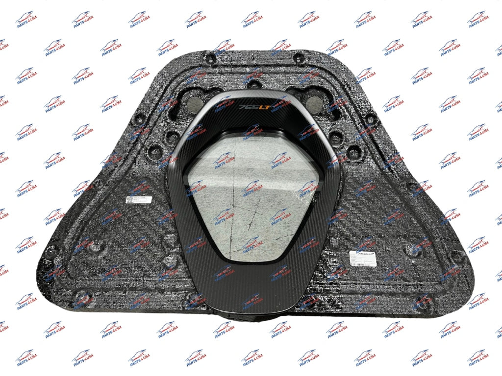 Mclaren 765 Lt Rear Engine Cover Carbon Oem 14Ab437Rp Engine Cover