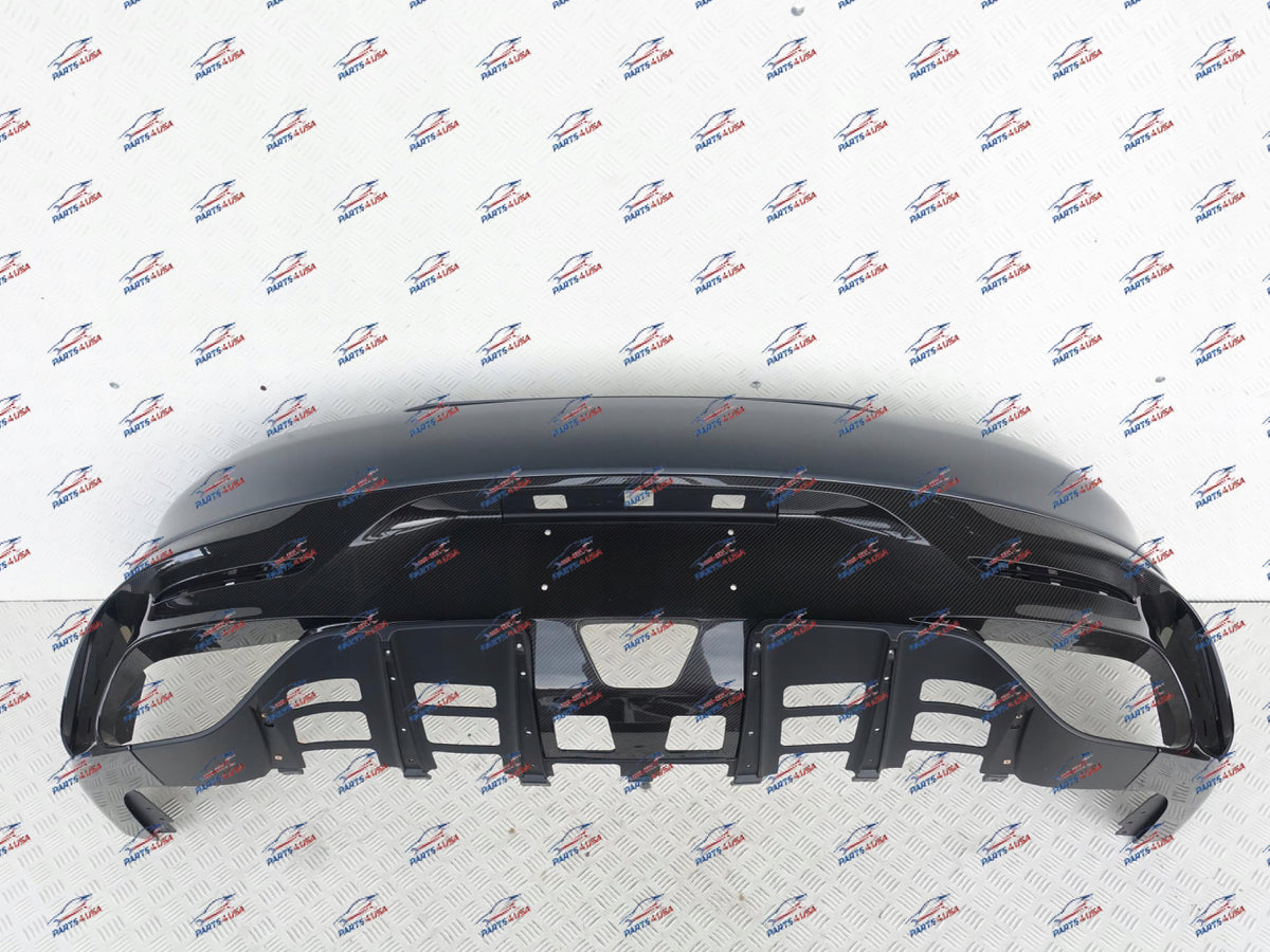 Mercedes Benz Amg Gt Black Series Rear Bumper With Carbon Oem Part Number: A1908802002