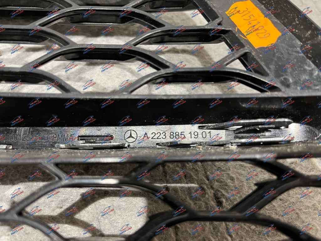 Mercedes Benz S Class Oem Grill Set A2238851801 A2238851901 Bumper