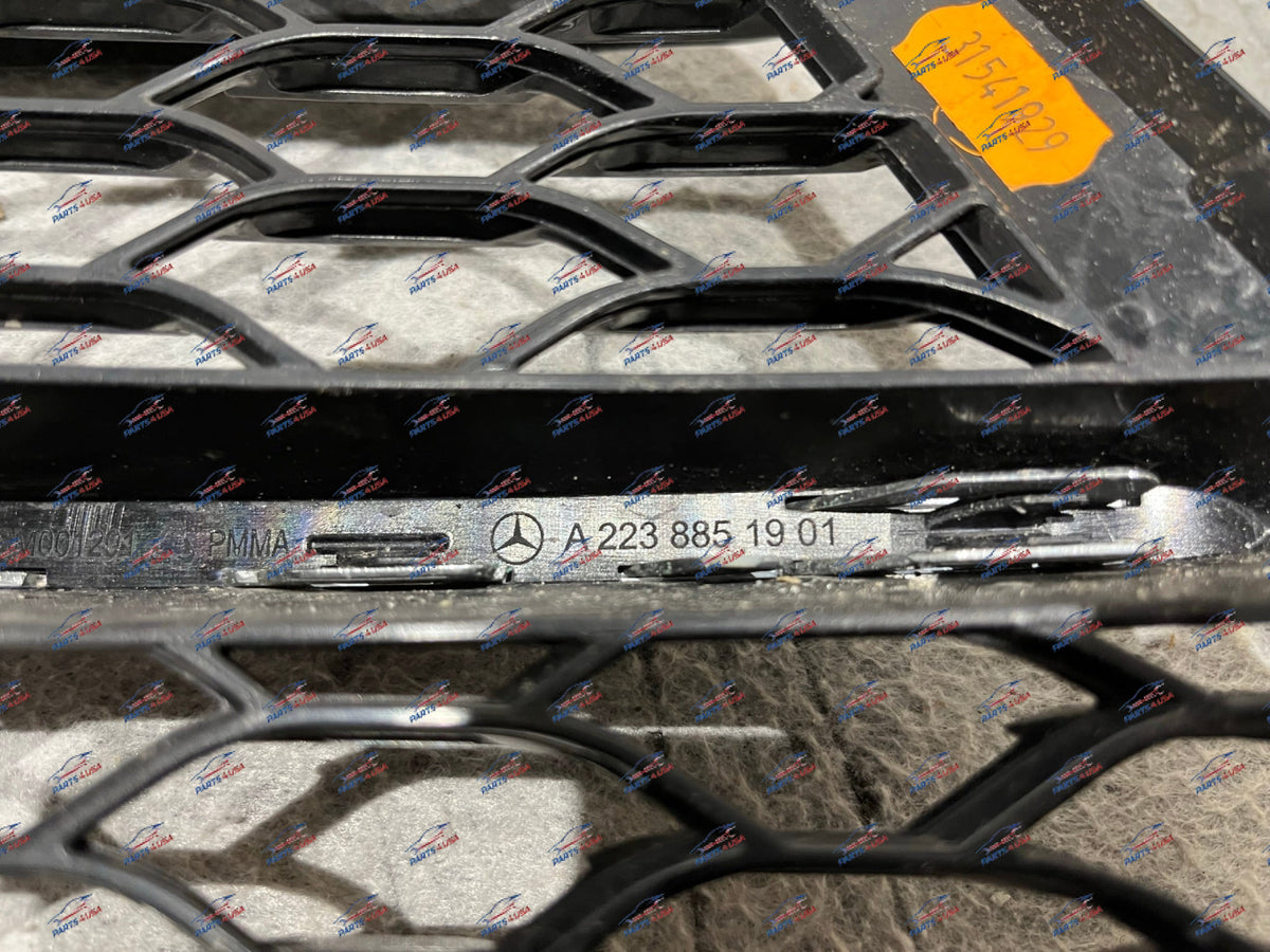 Mercedes Benz S Class Oem Grill Set A2238851801 A2238851901 Bumper