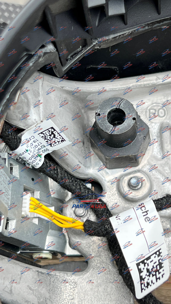 Porsche 992 Steering Wheel Carbon Version Oem Part Number: Carbon