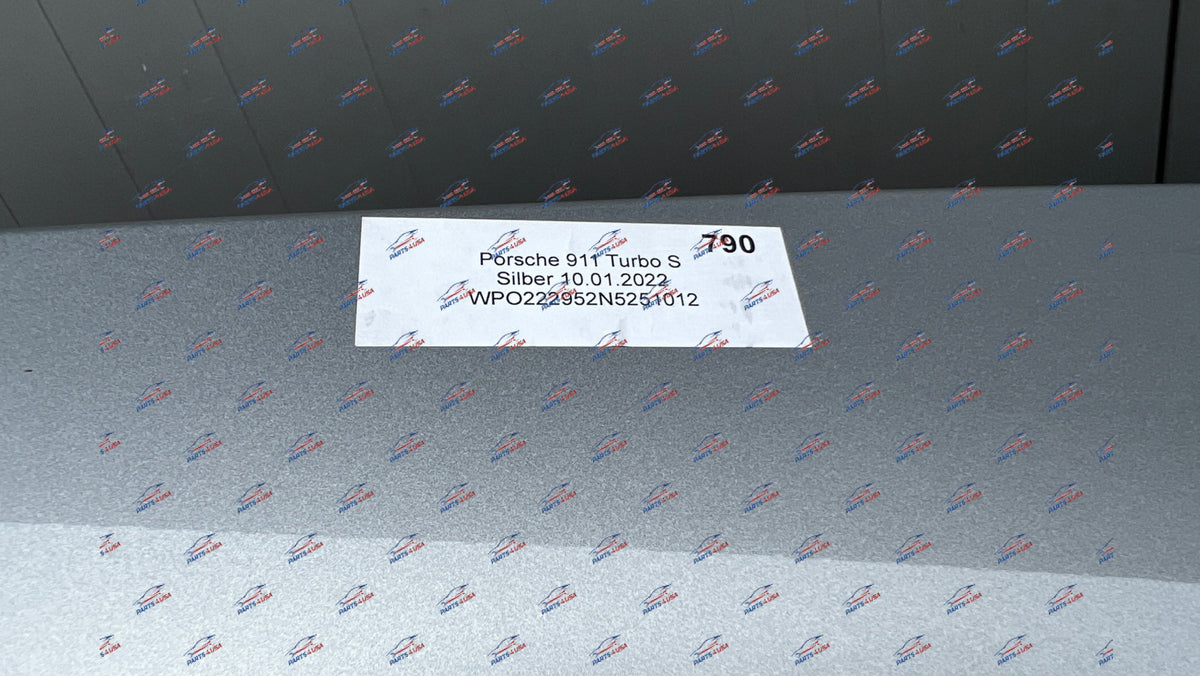 Porsche 992 Turbo S Fender or wing trim L + R OEM Part number: 992821101Y 992821102Y - Fender