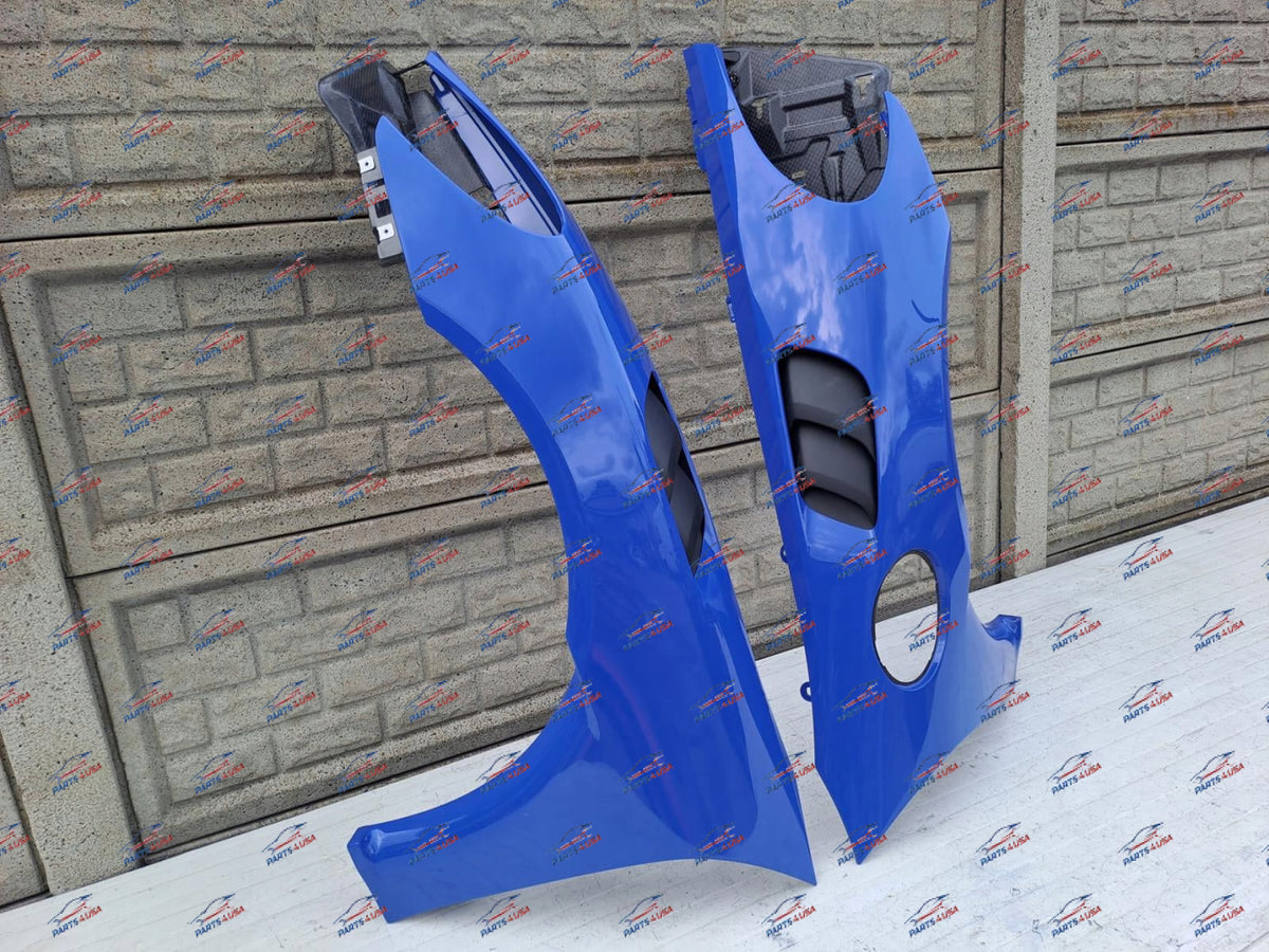 Porsche Cayman 718 GT4 RS Carbon fender OEM Part number:9GT821103-9GT821104 - Carbon fiber fender