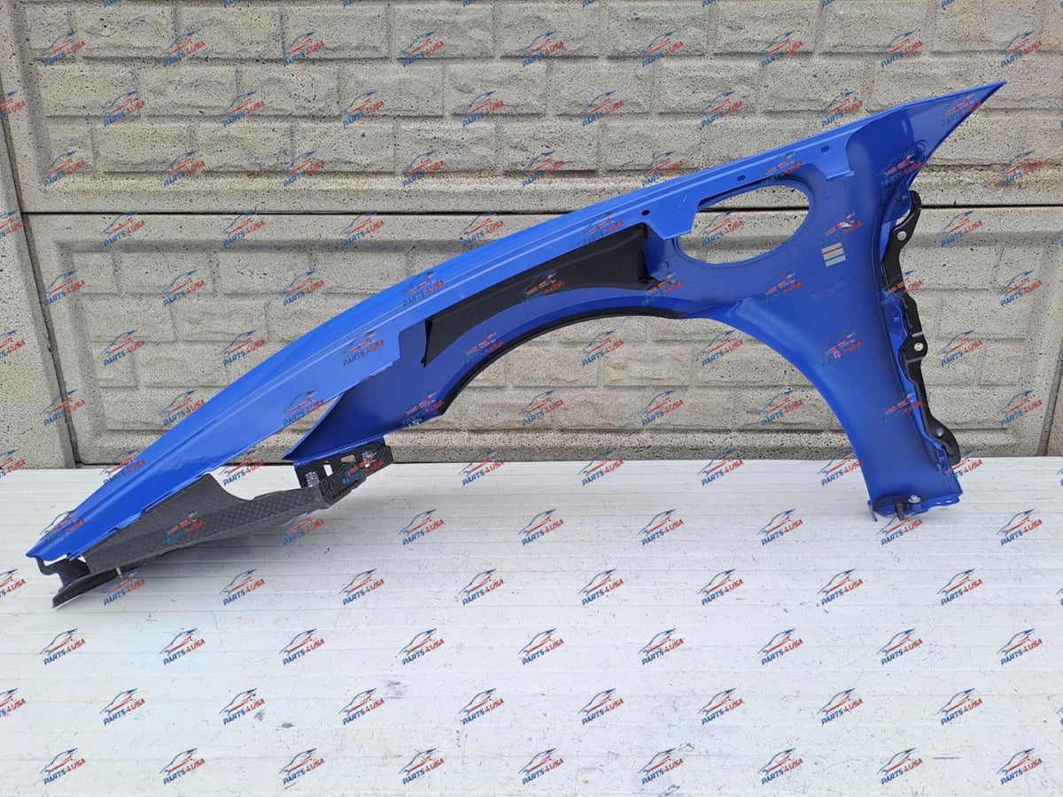 Porsche Cayman 718 GT4 RS Carbon fender OEM Part number:9GT821103-9GT821104 - Carbon fiber fender