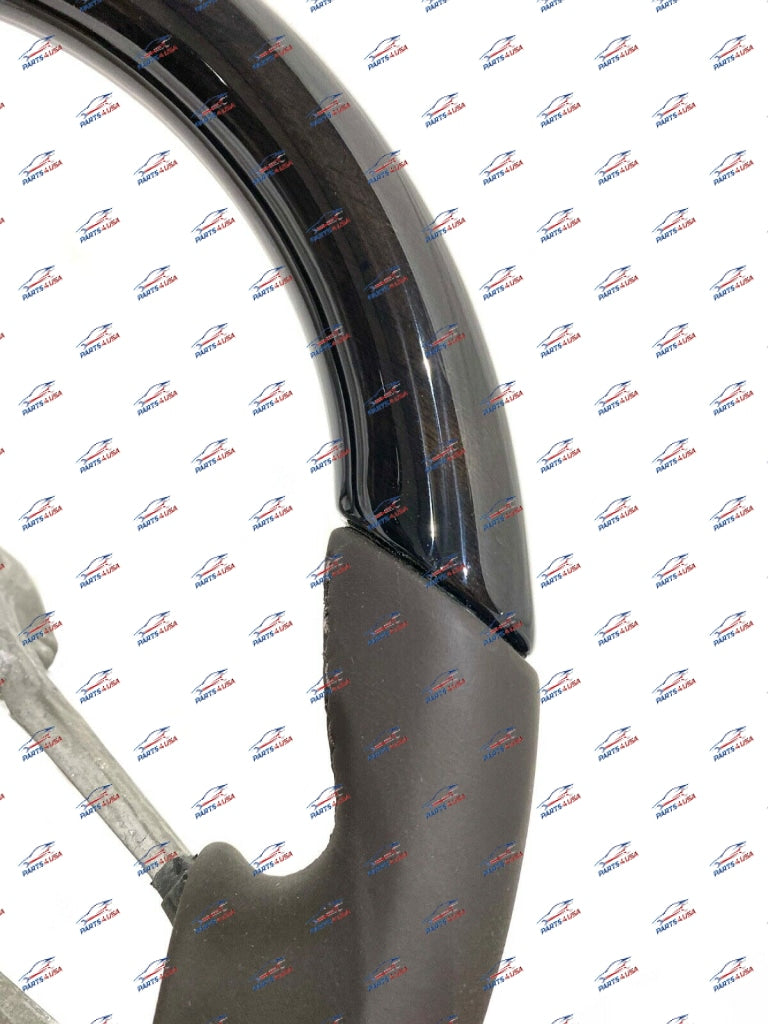 Porsche Panamera Cayenne Macan Leather Steering Wheel Oem