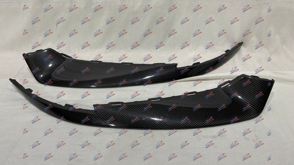Porsche Taycan Front Lip L + R Carbon Fiber Part Number: 9J1807820B