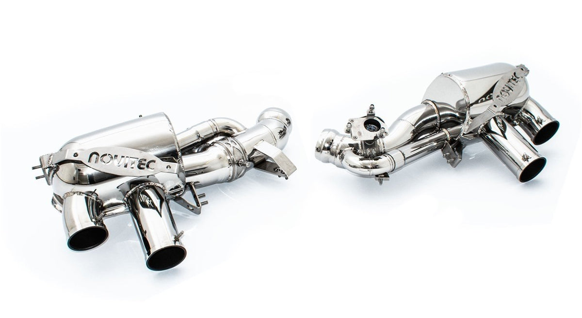 POWER OPTIMIZED EXHAUST SYSTEM WITH FLAP-REGULATION, Novitec, Part number: F1 666 12