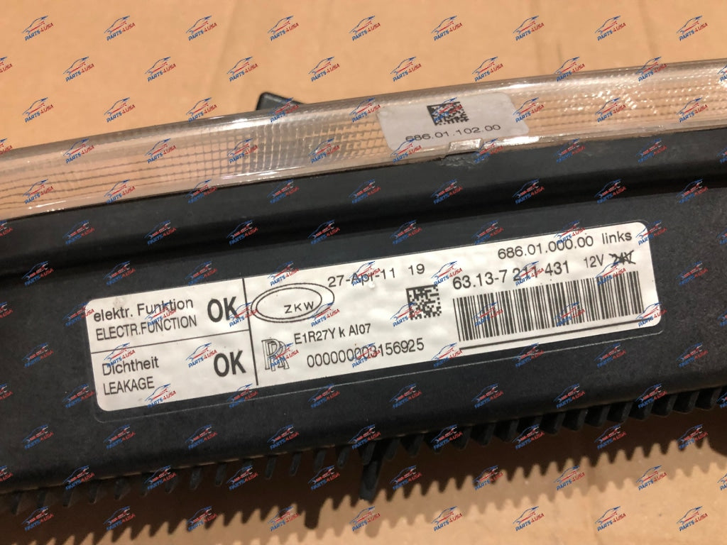 Rolls Royce Ghost 09-14 Led Turning Signal Lh Oem Part Number: 63 13 7211431 Turn