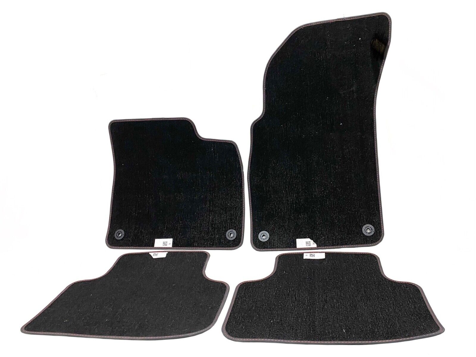 Audi Q7 SQ7 Q8 SQ8 RSQ8 Genuine Floor Mats, OEM, Part number: 4M0863732 4M1863719