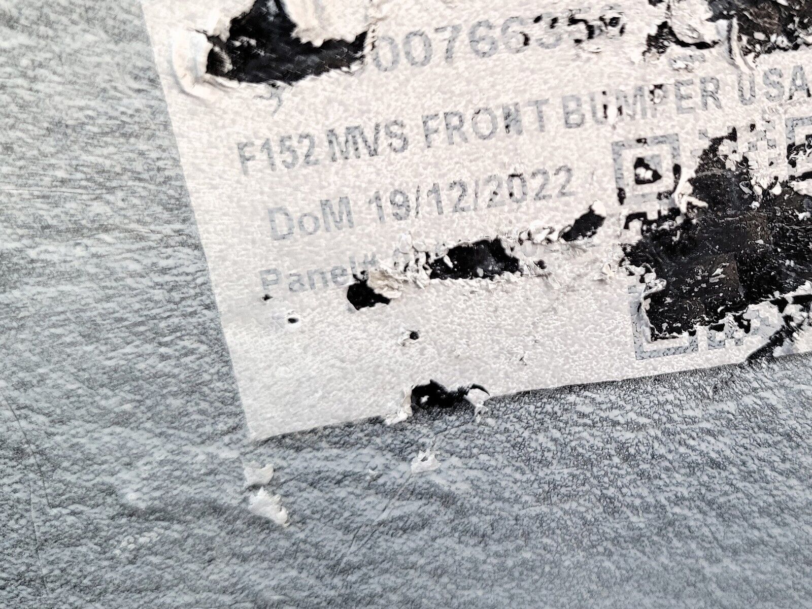 Ferrari 812 Competizione front bumper cover, CF, OEM, Part number: 985922029