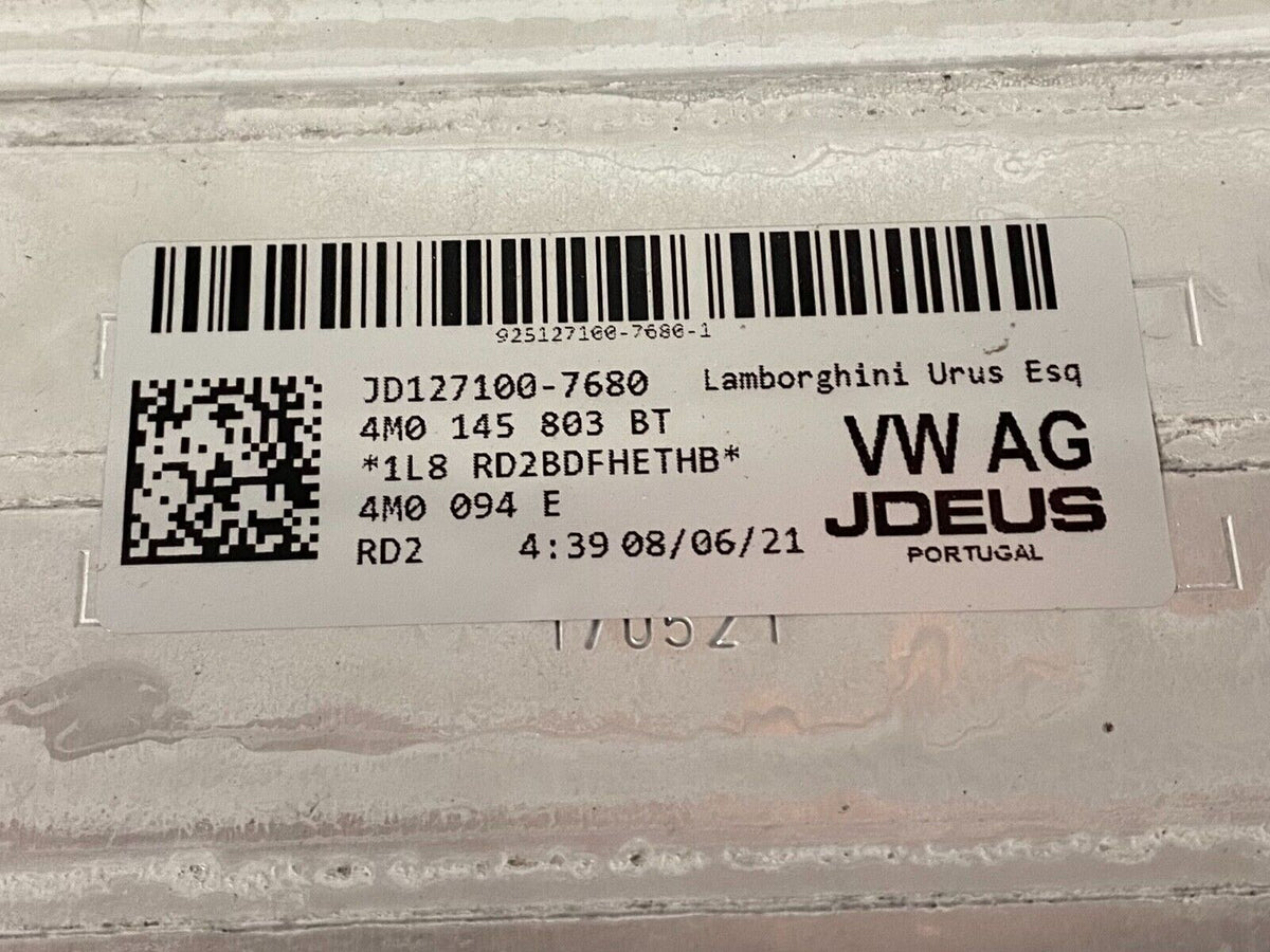 Lamborghini URUS Charge Air cooler LH, OEM, Part number: 4M0145803BT