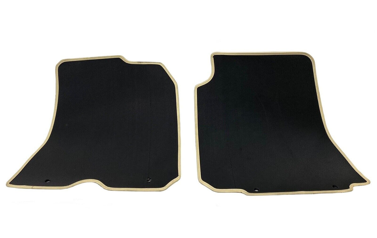 Ferrari 812 GTS original floor mats Black Camel color, OEM,