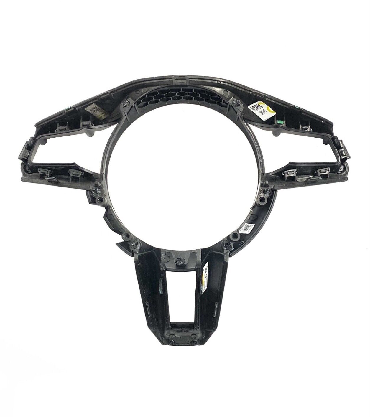 Porsche 992 CARBON steering wheel cover, OEM, Part number: 62938380B