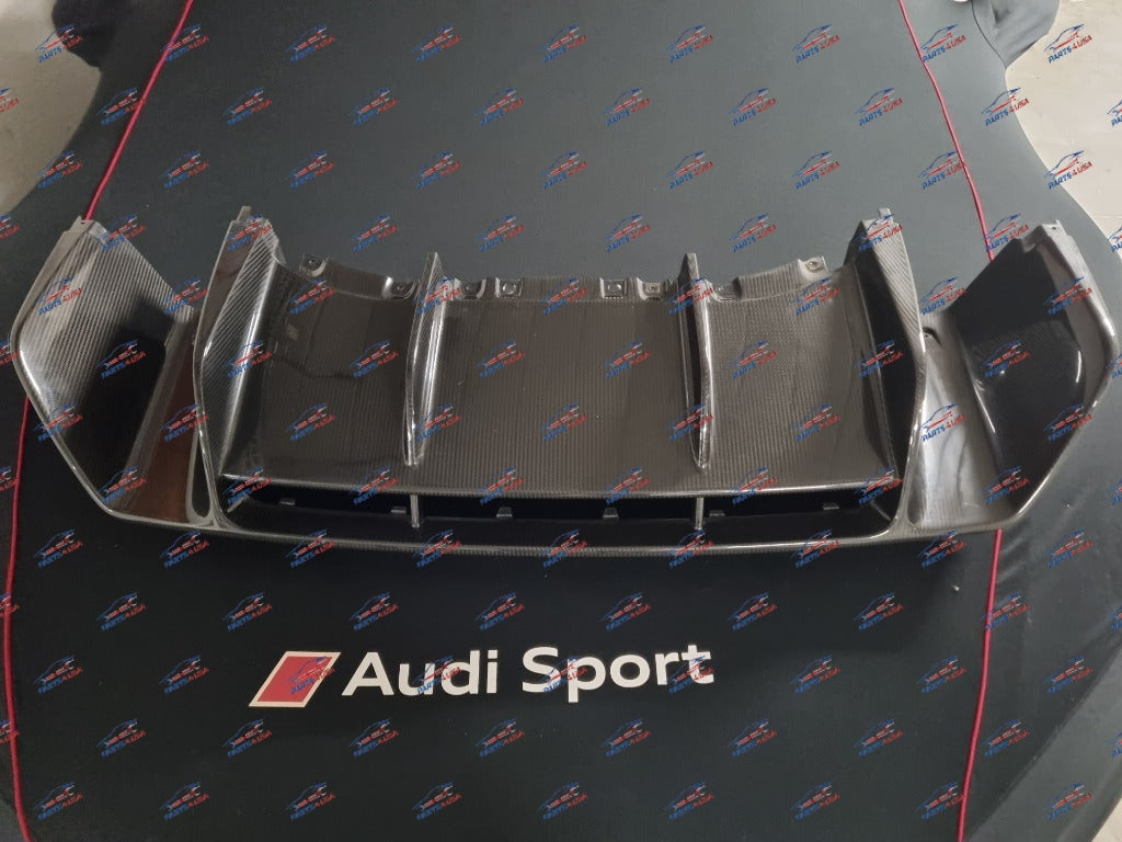 Audi R8 Plus Carbon Fiber Rear Diffuser Oem Part Part Number: 4S0807521D Rear