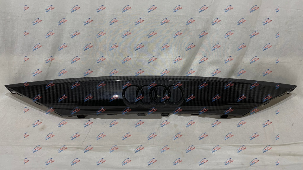 Audi Rs Q8 Rear Trunk Trim Audi Logo Carbon Part Number: 4M8853236C