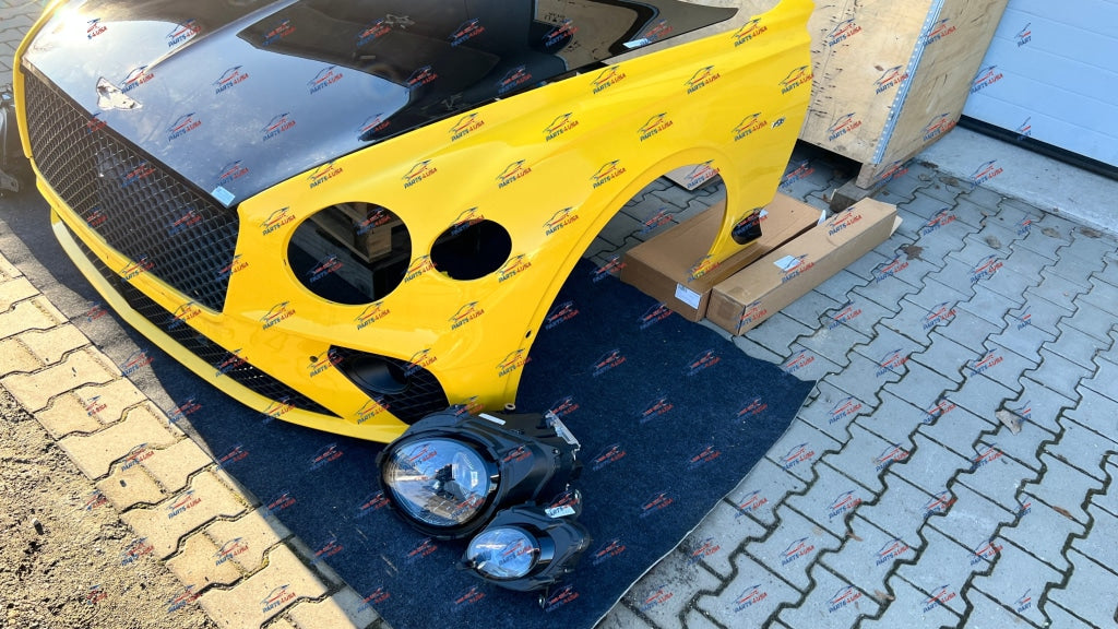 Bentley New Continental Gt 2020 Full Front End Complete Oem Part Front Bumper
