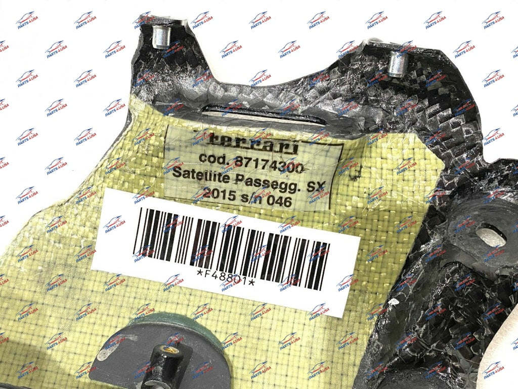 Ferrari 488 Gtb Left Satellite Casting Carbon Oem Part Number: 87174300