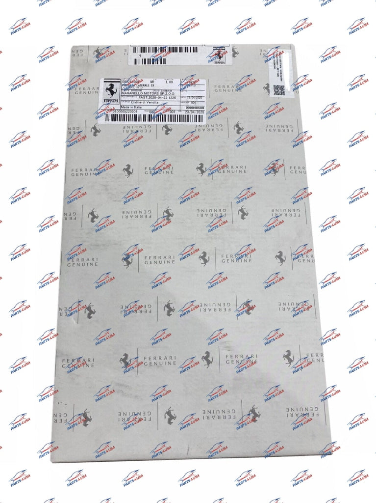 Ferrari 488 Pista Left Lateral Hatch Oem Part Number: 89284500