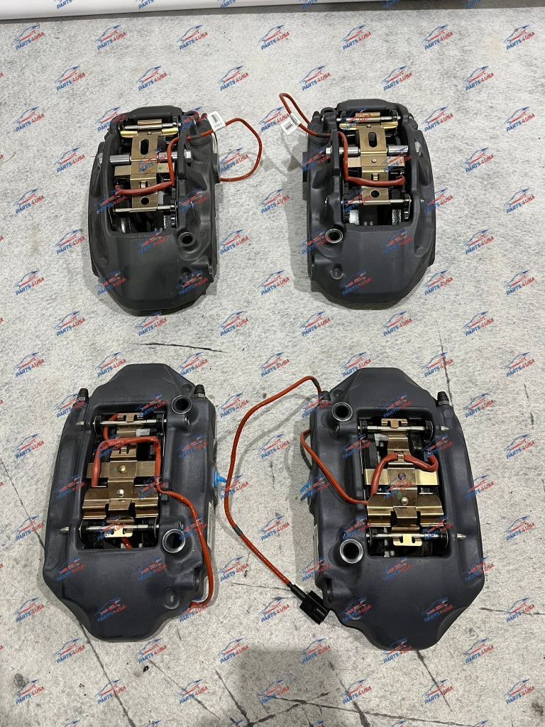 Ferrari California Brake Set Caliper And Brake Pads Of 4 Oem Part