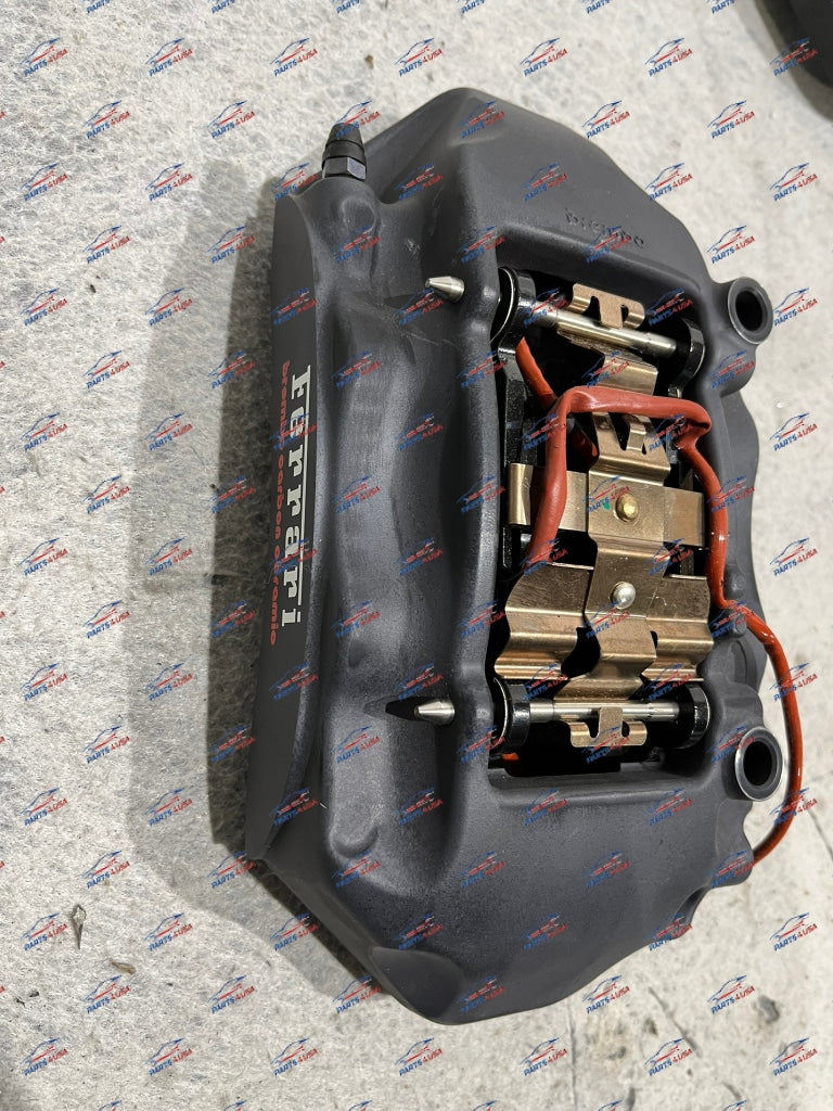 Ferrari California Brake Set Caliper And Brake Pads Of 4 Oem Part