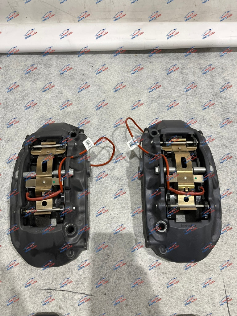 Ferrari California Brake Set Caliper And Brake Pads Of 4 Oem Part