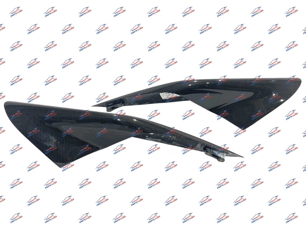 Ferrari F8 Tributo Air Intake Carbon Fiber Cover Oem Part Number: 891163 891184